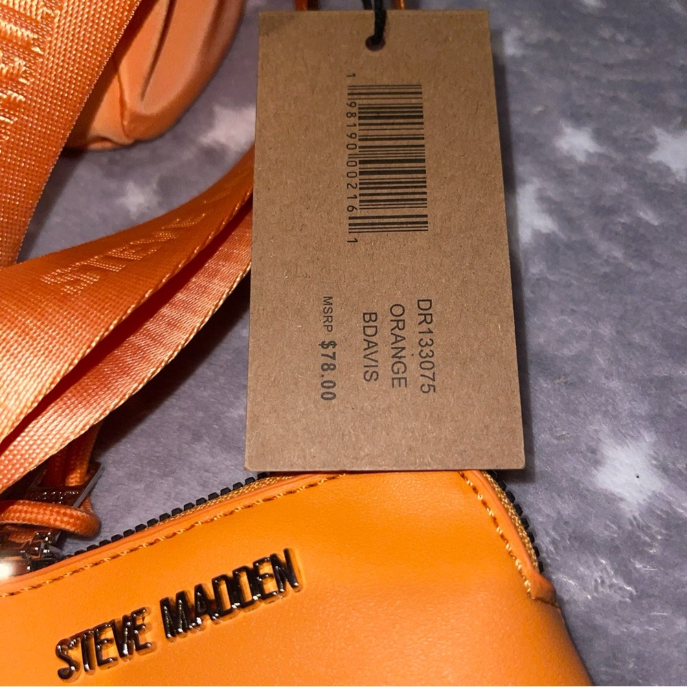Steve Madden Orange Crossbody Bag Set - Picture 3 of 3